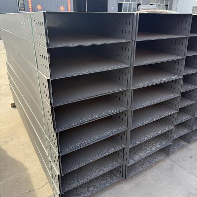 Galvanized Steel Cable Tray For Protective Cables Plastic Spraying Fireproof 50mm 100mm 150mm 200mm 600mm