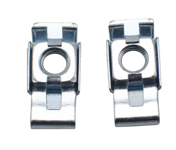 YJT3015 SUS304 Carbon Steel Polishing Cage Nuts M4 - M8 Zinc Plating