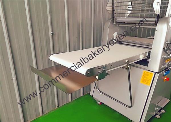 High Durability 1.1kw Bread Dough Sheeter Foldable Each Clean Space Saving