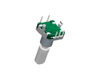 EC11 axe rotatoire en métal FB de C.C de l'encodeur 10mA 5V avec le voyage 1.5mm de commutateur de poussée pour l'instrument de musique