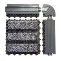 Esteira modular de bloqueio sem emenda do assoalho da entrada das esteiras 11mm do Pvc do escritório
