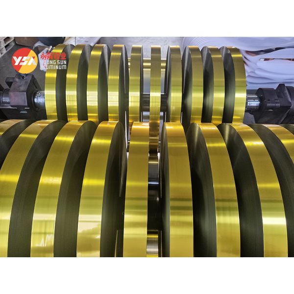 AL/PET Aluminum Foil Laminated Polyester Film Alloy 8079 in Silver Blue Copper Colors Ideal for Cable Shielding/Duct Wire