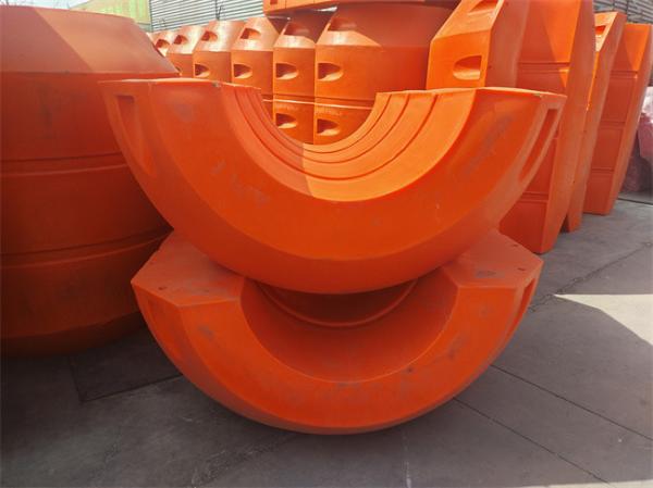 Lightweight Easy To Install PE Floaters For Dredging With Lower Transportation Costs