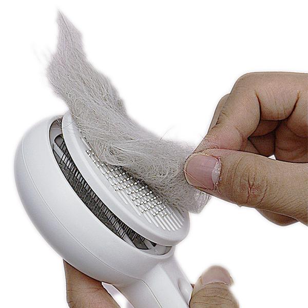 Detachable Cordless Pet Cleaning Tools Cat Deshedding Brush Battery Powered Waterproof