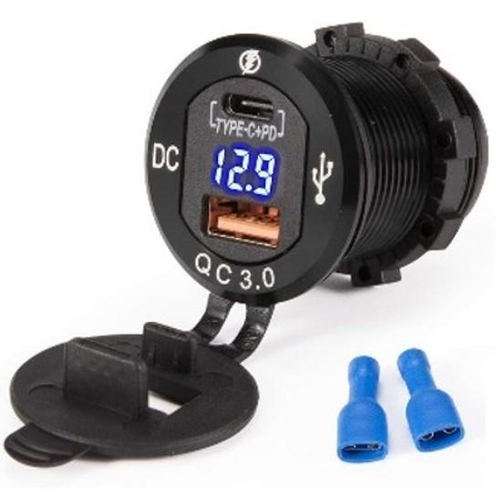 Le chargeur de voiture USB pour voiture à l'épreuve du feu ABS PC