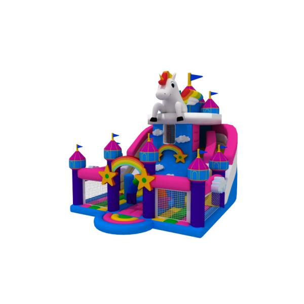 子供用商業屋外インフレータブルバウンサースライドコンボ
