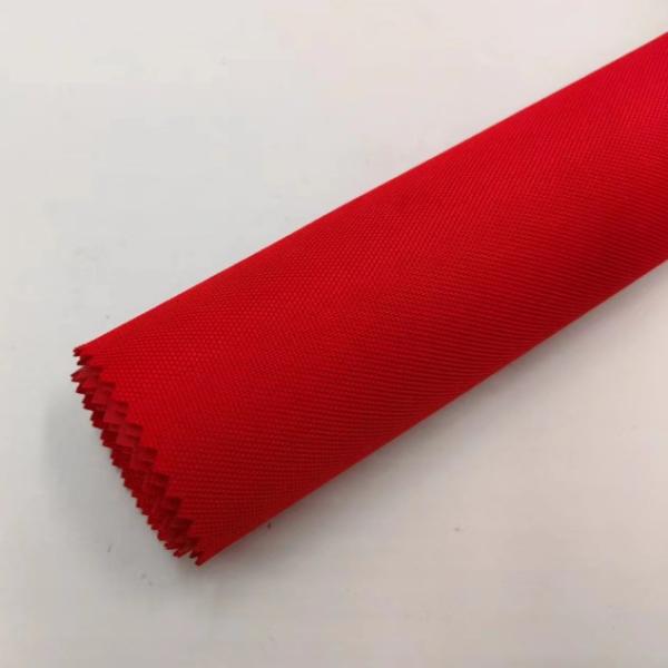 Plain Dyed Polyester Oxford Fabric 600D With Customizable Colors TPU Coated