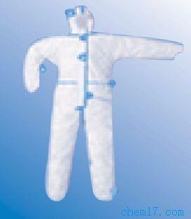 Medical Protective Clothing Biohazard Protective Acid Chem Bio Suit With Hood
