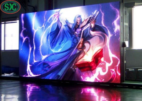 COB P2.5Suspended LED Display Die-Cast Aluminum Cabinet 40000 Points/Square Meter