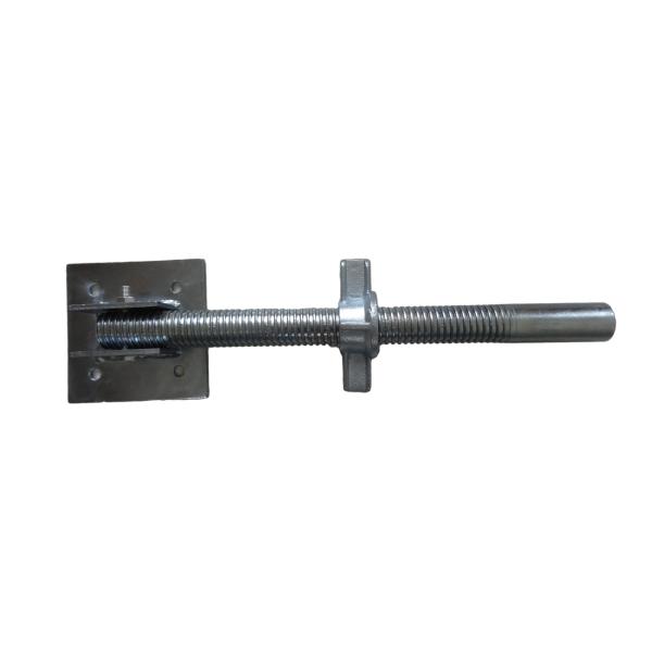 Steel Galvanized Hollow Or Solid Swivel Scaffolding Jack Base