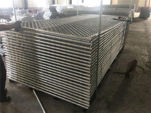 chain link temporary construction fence panels 6FT X 10F Mesh 2 3/8  x 2 3/8 ( 60mm x 60mm ) x 12 gauge wire