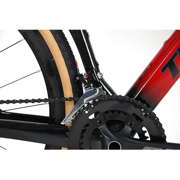 24 велосипеда тарельчатого тормоза гонок дороги велосипеда гравия волокна углерода скорости 700*40C