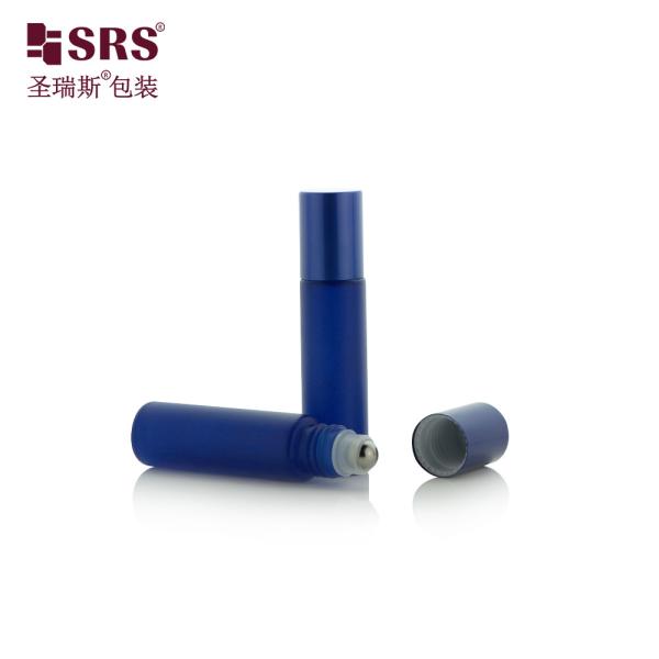 Glass Roll on Bottle with Metal Ball Leak Proof Design Color Customization Available