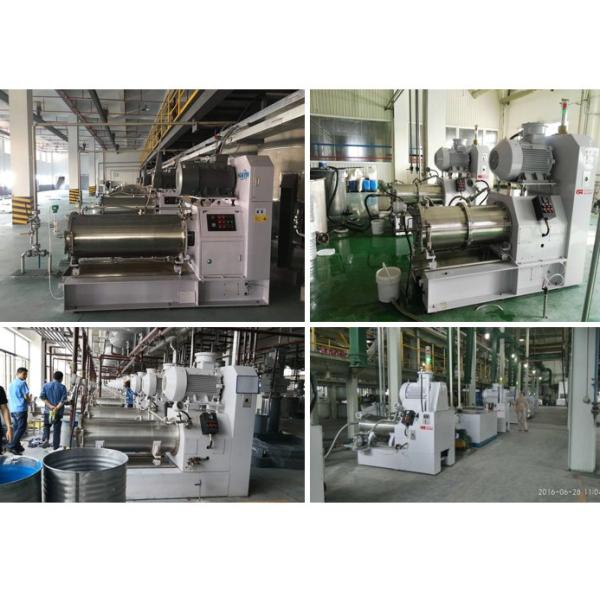 50 Litre SUS 304 Wet Grinding Horizontal Sand Mill For Floor Paint / Furniture Paint