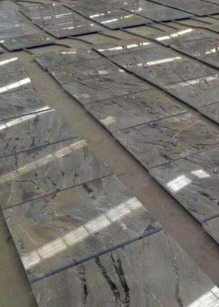 Light Grey Large Marble Slab , Cultured Marble Countertops 2.68 G / Cm³ Density