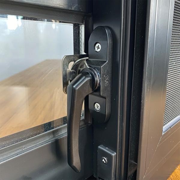 オーダーメイド アルミ スライディング ウィンドウ 双面ガラス と 昆虫 画面