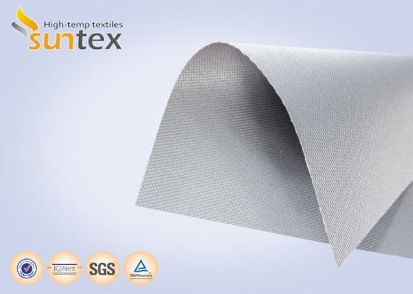 High Temperature E-Glass Silicone Fabric  Cloth Thermal Insulation Rubber Silicone Coated Fiberglass Fabric