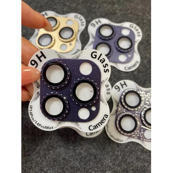 Lente OEM Protector de tela Metal Film de lente de telefone móvel endurecido