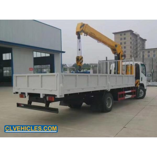 700P 190hp ISUZU Truck Mounted Crane 5 Ton Two Arm 5995*2350*3200 mm