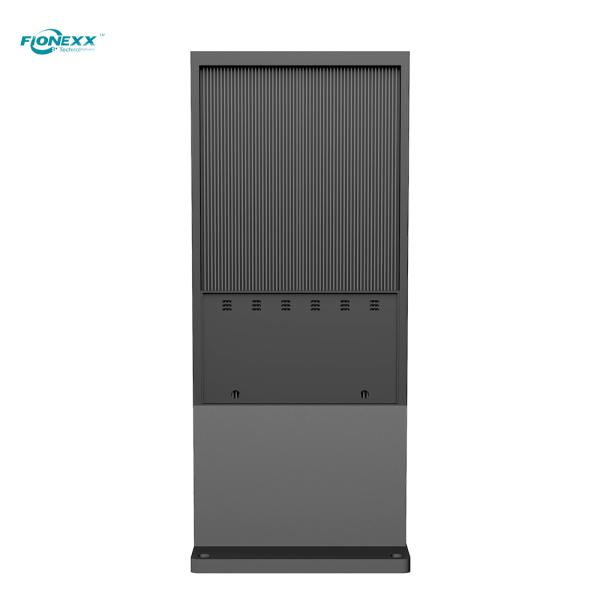 800-2500cd/M2 High Brightness Outdoor Digital Totem 55 Inch Aluminum Profile
