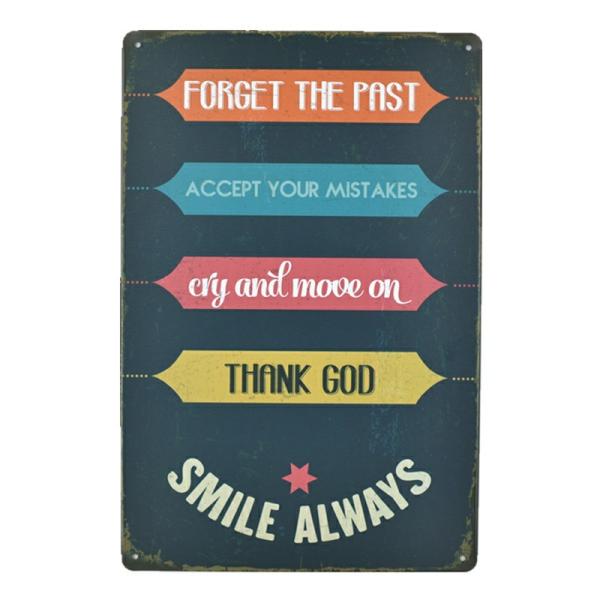 Factory Price Custom Design Tin Signs, Vintage Printed Metal Sign For Home Decor