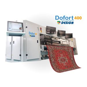 Máquina de impressão de tapetes de poliéster de parede a parede de largura de 4 m