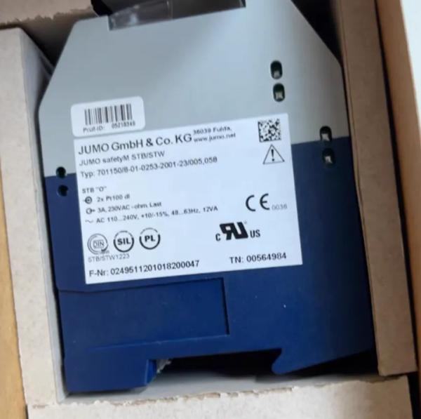 Interrupteur de température thermostatique Jumo 00394121 d'origine, neuf, pour la transmission de température en domotique
