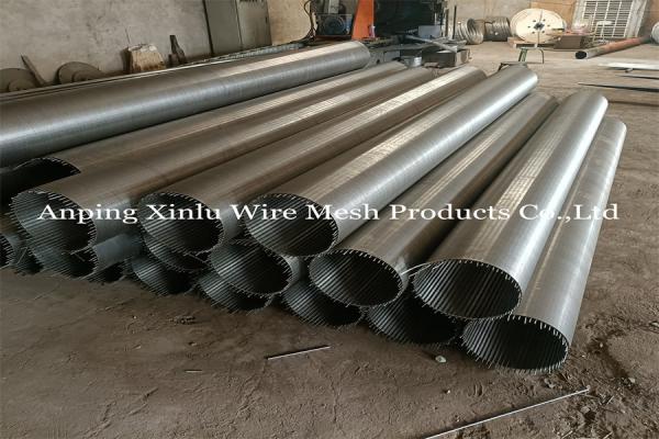 304 Johnson 200 Mm Diameter Stainless Steel Wire Wrap Screens 30 Slot