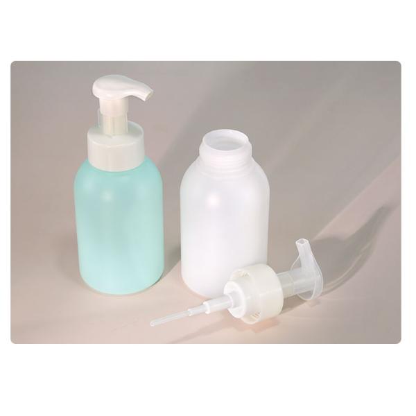 Luxury HDPE Plastic 400ml Blue Plastic Pump Dispenser Hand Wash Bottles, Liquid Soaps Bottle Empty Hand Sanitizer Bottle