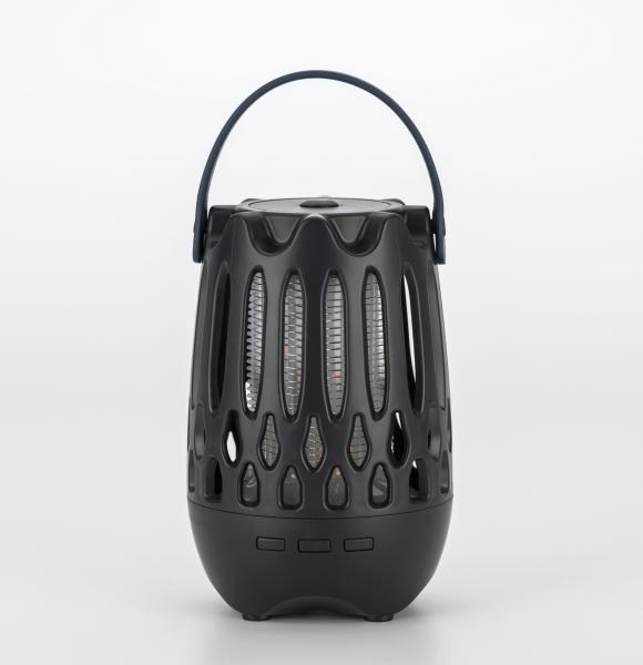 100 à 150 mètres carrés Surface applicable Camping extérieur rechargeable Mouchard tueur d'insectes Zapper avec lumière nocturne Bluetooth