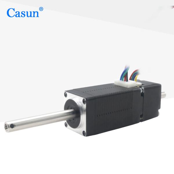 Casun Nema 8 Special Shaft Stepper Motor With Encoder 40mN.m 0.6Amp Light Weight