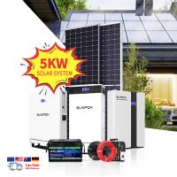 Système de panneaux solaires de stockage d'énergie domestique hors réseau 5 kW 10 kW 15 kW 20 kW, onduleur photovoltaïque raccordé au réseau avec contrôleur MPPT