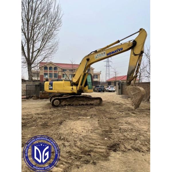 Подержанный Komatsu PC220 7 Удобный для пользователя Многофункциональный 95 Новый экскаватор Komatsu Mini