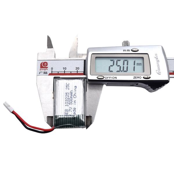 перезаряжаемые батарея батареи 500mAh RC полимера лития 3.7V плоская