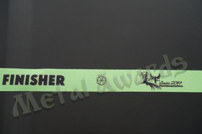 Multi Colored Enamel Medal Ribbons , Army Award Ribbons Custom Made