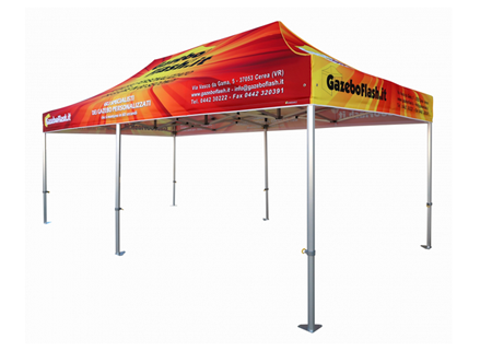 Red Heavy Duty Folding Tent , Outdoor Pop Up Canopy Tent Easy To Assemble