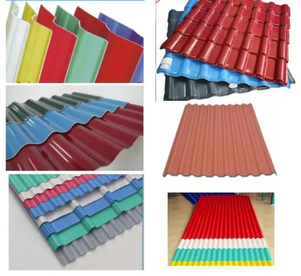 PC Polycarbonate Plastic Sheet Extrusion Line For U - Shaped Lock Roofing Panel
