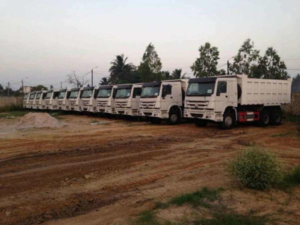 Tubeless Tire Design Sinotruk HOWO Truck 6*4 Trailers Head Truck for ECE Certification