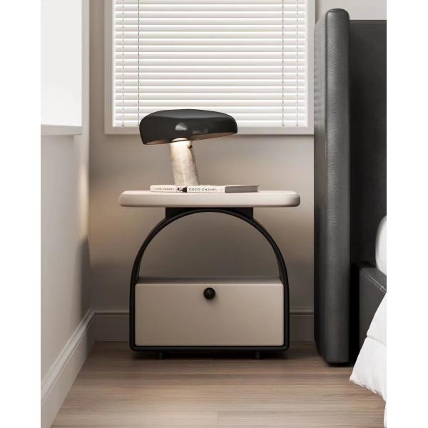 Modern Bedroom Smart Nightstand Beside Table 75*65cm