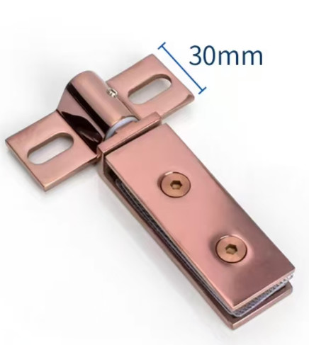 Accessoires de salle de douche anti-abrasion facile à installer Fermeture de porte de douche en verre