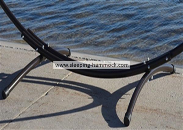 Kingsize Luxury Stainless Steel Arc Hammock Stand Outdoor With J Hook Pre-Assembled