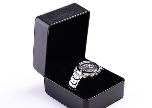 Unique Leather Watch Box And Jewelry Gift Box  For  Ring / Necklace