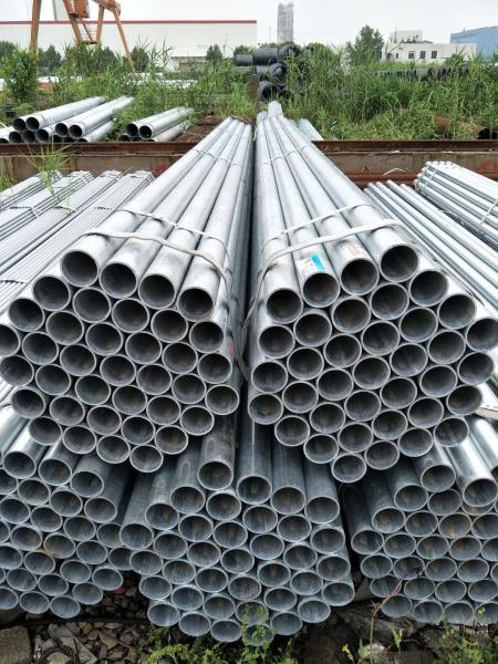 Q355 Q345 Furniture Galvanized Steel Tube 12m Length Decoiling Punching