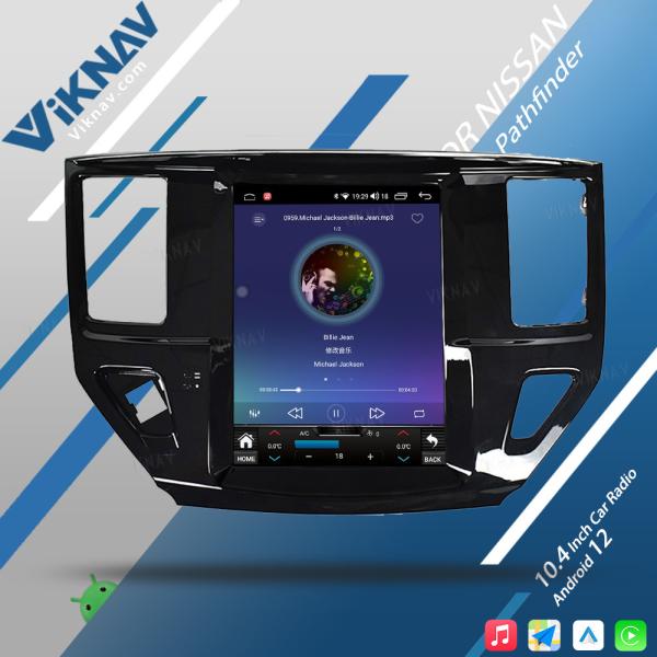 10.4 polegadas 2014 Nissan Pathfinder Radio Substituição Car Stereo Multimedia Player OEM