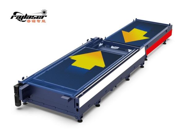 Programmable Servo Motor Metal Pipe And Sheet Fiber Laser Cutting Machine 1325 3015 2000w
