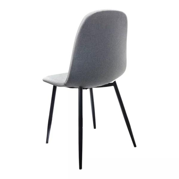Nordic Modern Metal Dining Chairs SH76cm Restaurant Furniture Delicate Stitching