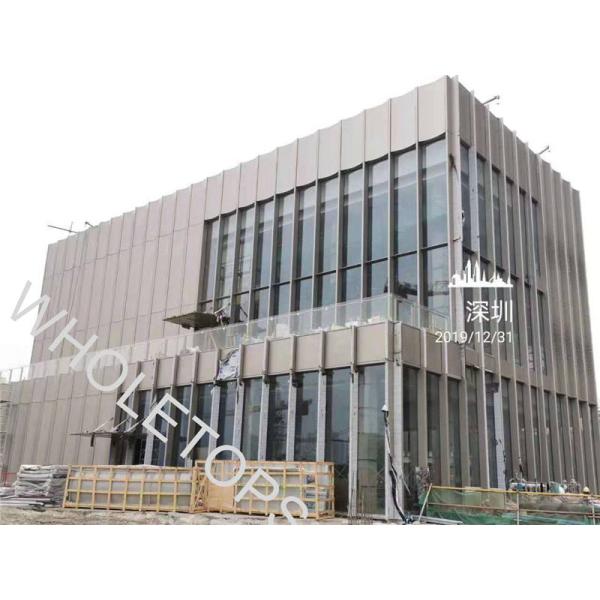 Exterior PVDF Coated 4.0MM Laser Cut Aluminum Panel For Buildings Fire Resistance
