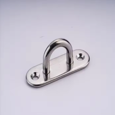 304/316 Stainless Steel Oval Eye Pad Rigging Hardware Corrosion Resistant