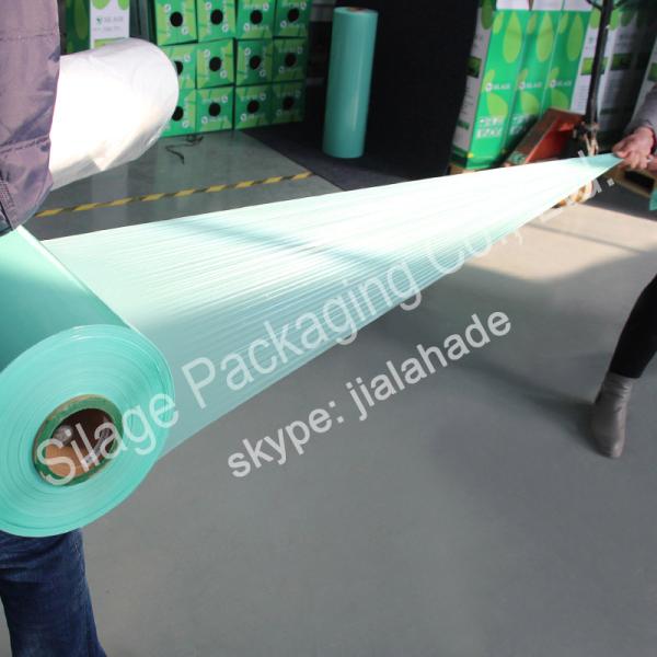 Opaque green Film, Silage Wrap Film, 50mm*25mic*1800m, LLDPE farm Round Roll packing Film,plastic packing film
