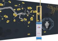 Impresora de chorro de tinta directa de la pared de CMYK, 3d impresora For Wall Painting